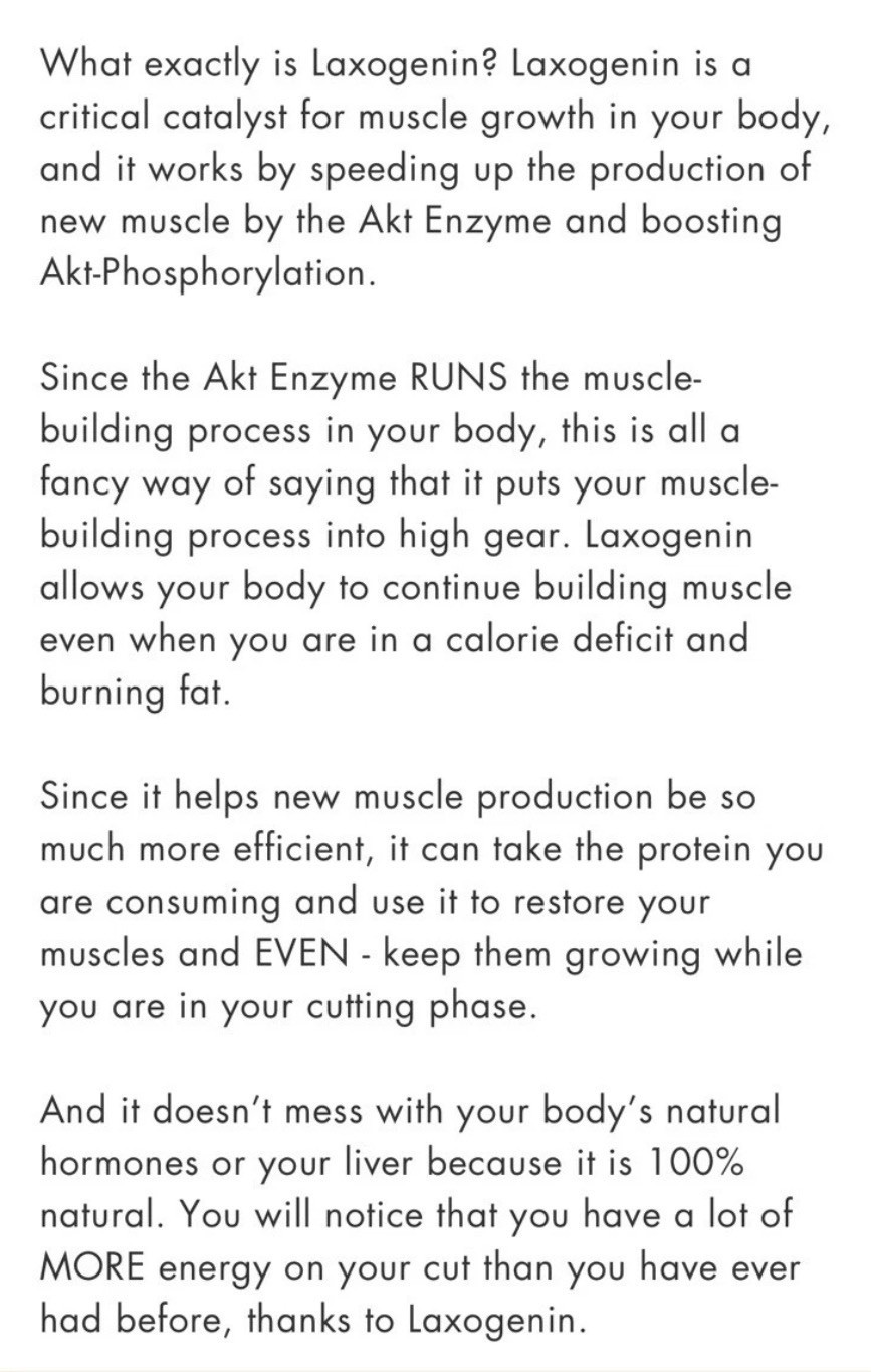 Shred Stack Laxogenin Plant 🌱 Based Sterol 4 Cuts/ Shreds By Vintage Muscle 💪