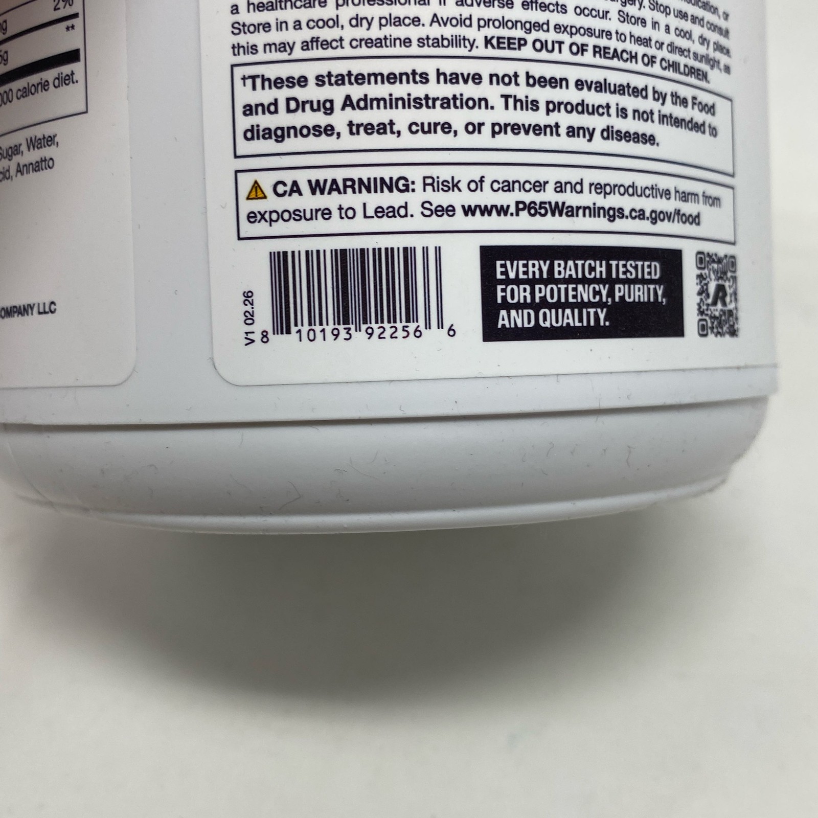 RAW Nutrition Creatine Gummies Tangerine 120ct (30 Servings) 5g