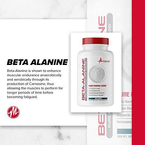 Metabolic Nutrition Beta Alanine – Enhance Muscular Endurance and Performance