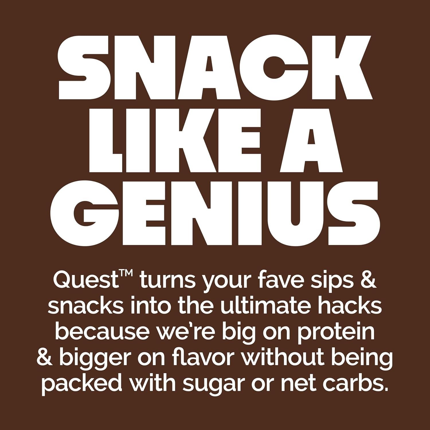 Quest Nutrition Crispy Chocolate Caramel Pecan Hero Protein Bar, 15g Protein, 1g