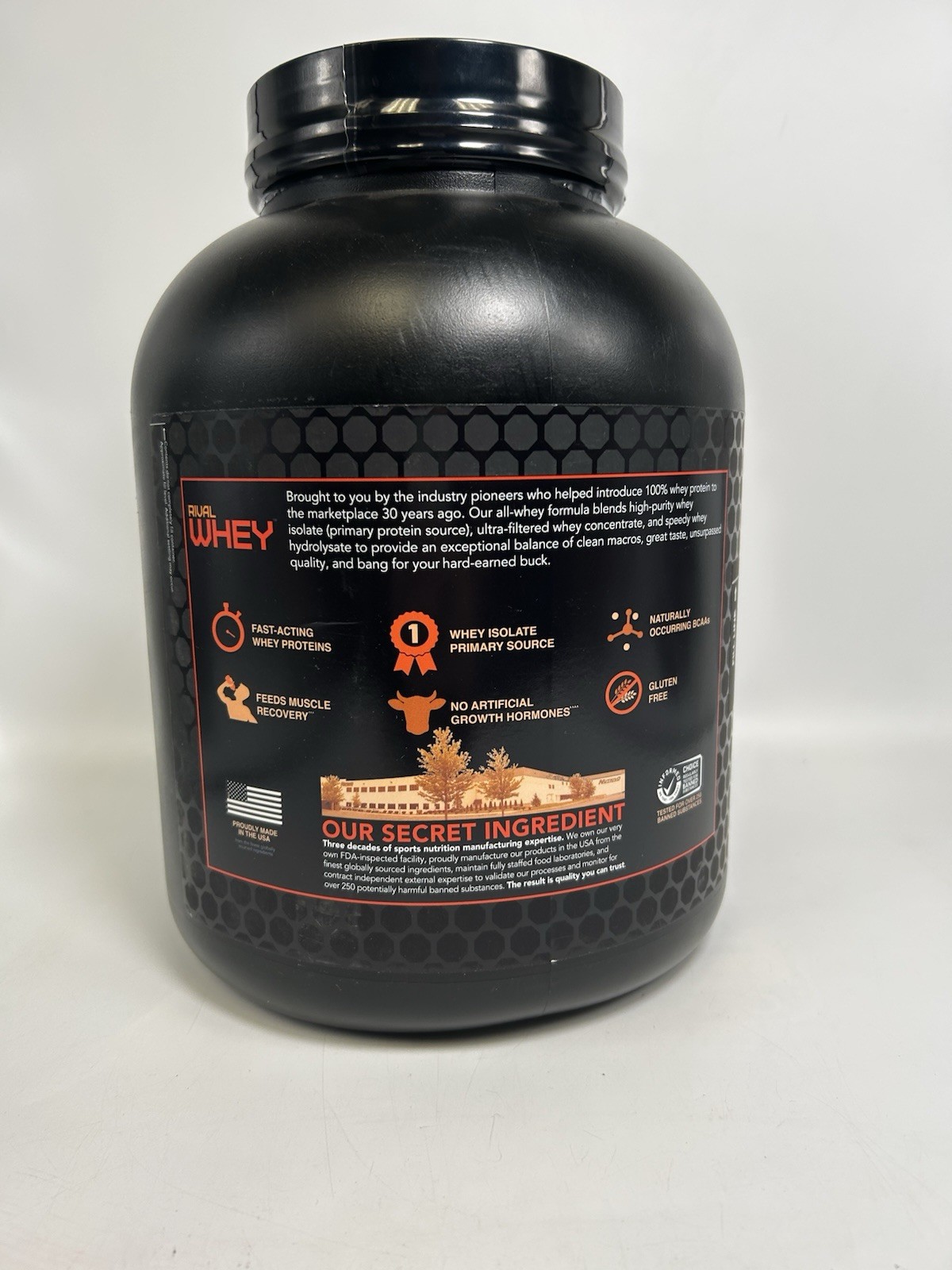 Rival Nutrition Rival Whey Protein Powder Soft Serve Chocolate 5lb *EXP 10/2026*