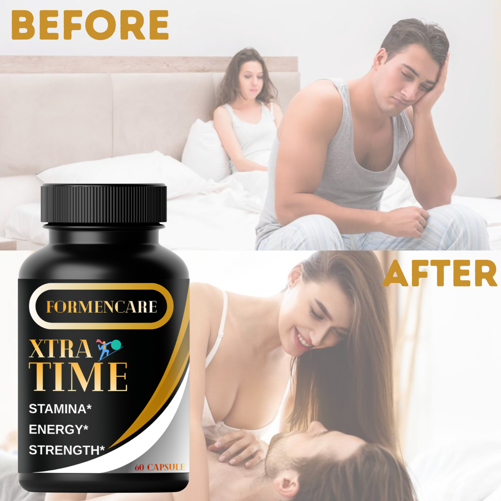Erect-Man Extreme Potency Male Enhancement Pill! Last up to 3 Days! – 60 Pills !