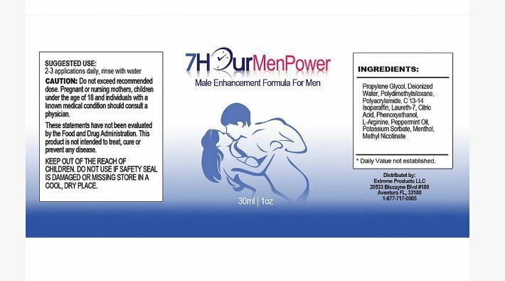 7Hour Power Male Enhancement Arousal Gel Acai Slim Berry Weight Loss Supplement