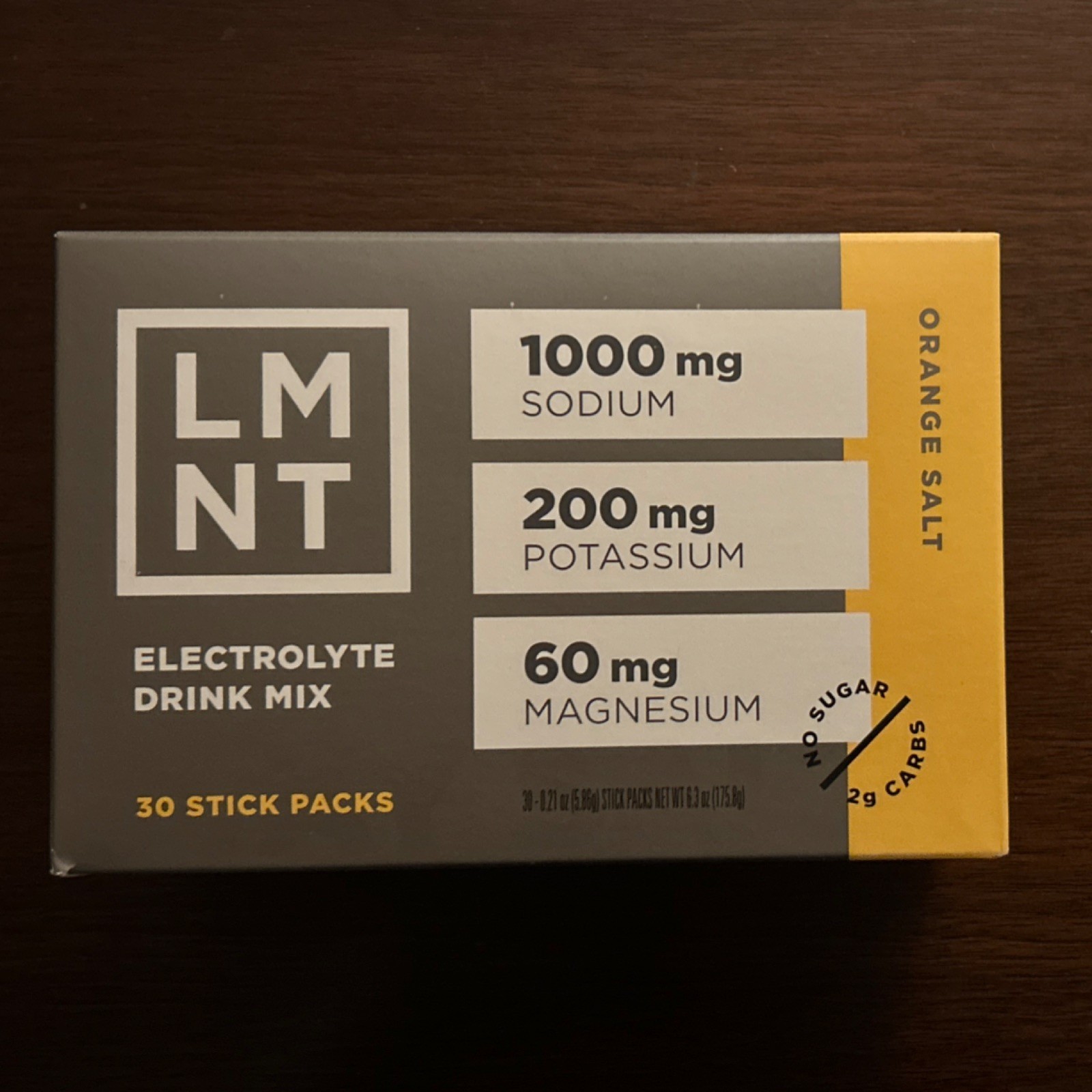 LMNT Electrolyte Drink Orange Salt 30 Stick Pack, Exp 03/2026 (Fast Shipping)