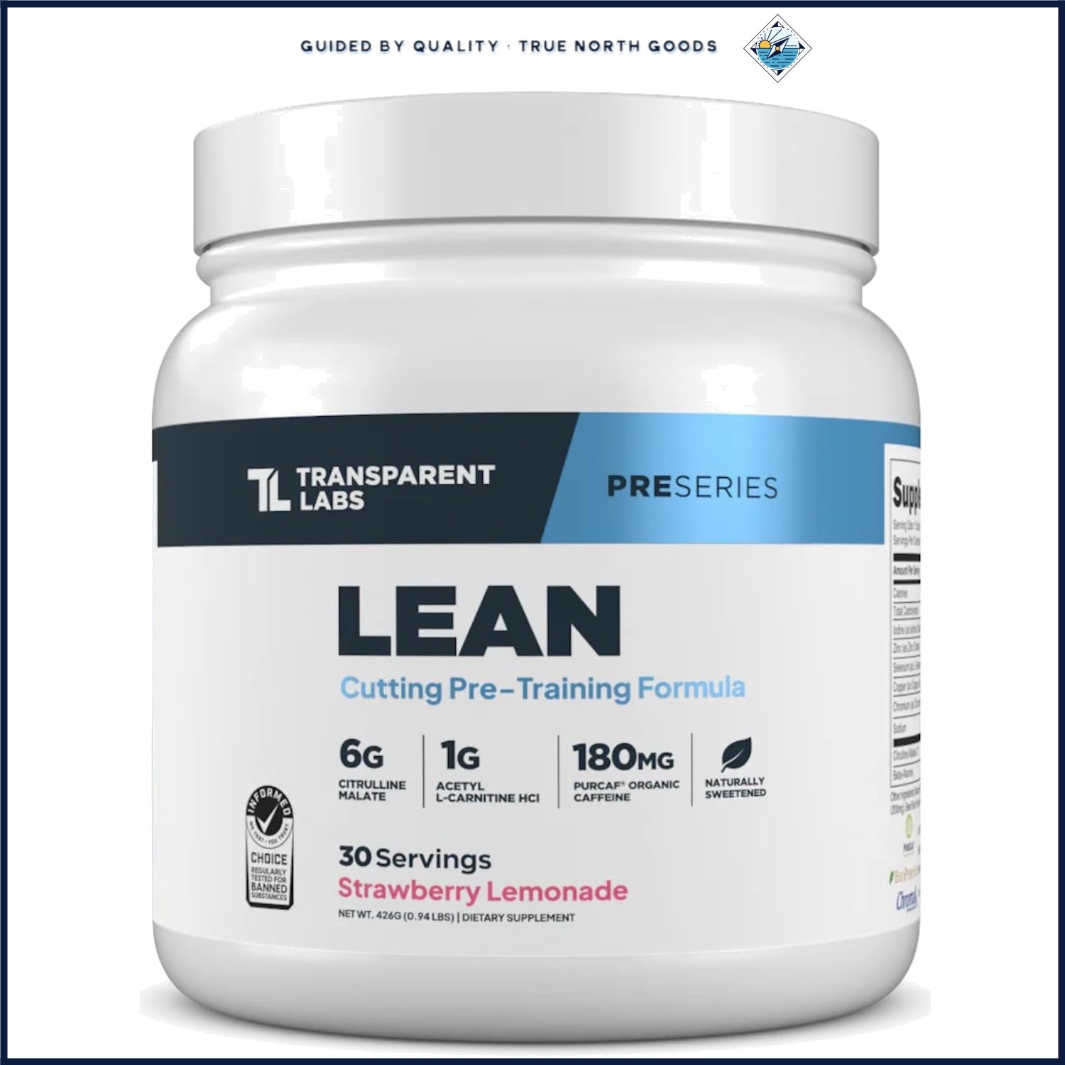 Cognitive Enhancer and Energy Booster Pre-Workout Powder – 30 Servings Canister