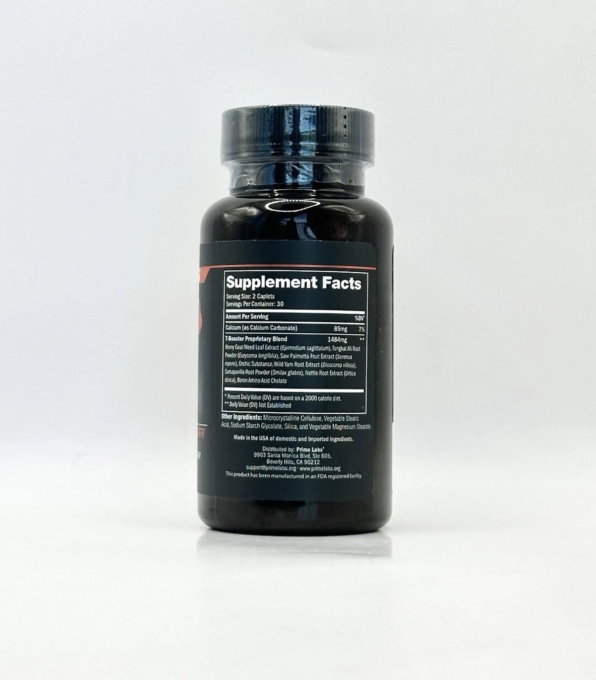 Prime Labs – Men’s Test Booster – Natural Stamina Endurance and Strength Booster