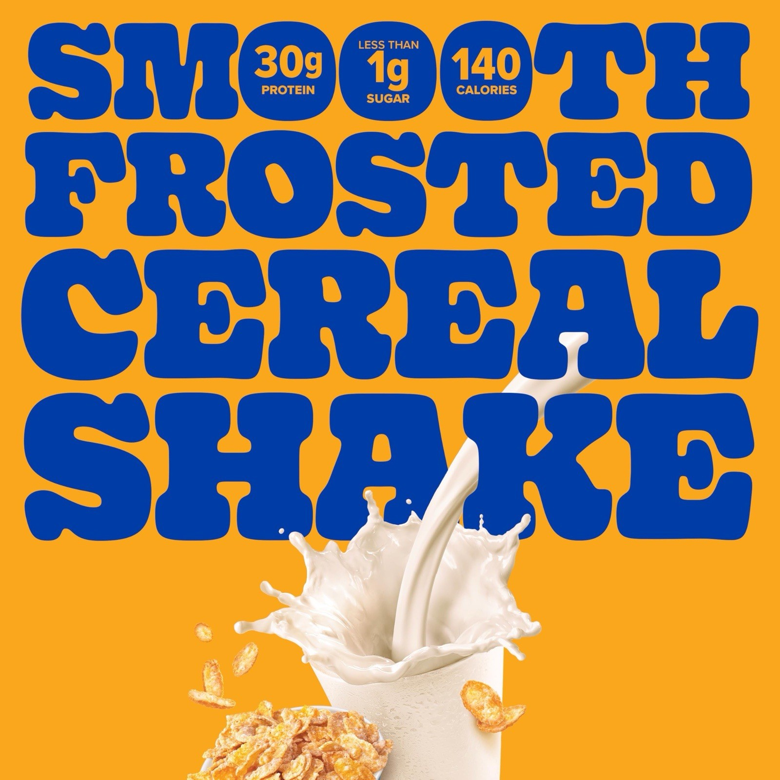 *•New•*Pure Protein Frosted Cereal 🥣 Protein Shake, 11 oz Bottles, (Pack of 12)