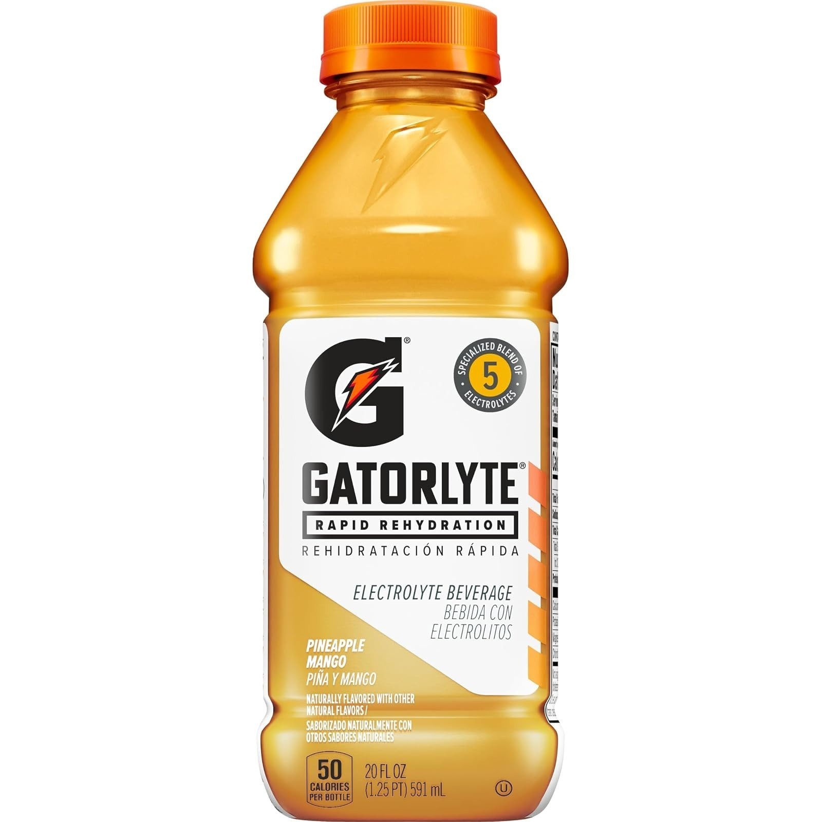 Rapid Rehydration Electrolyte Drink, Glacier Freeze, 20 fl oz Bottles (12 Pack),