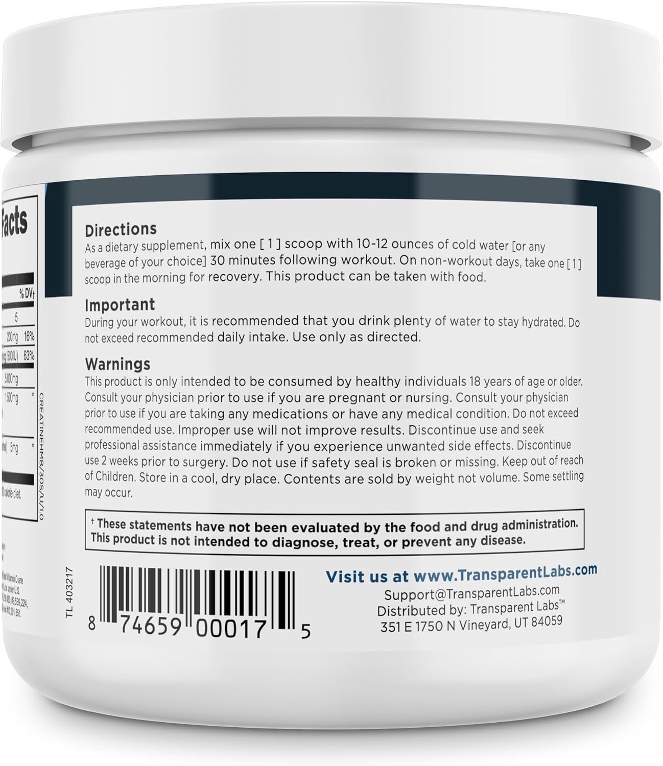 Creatine HMB – Trusted Muscle Growth & Energy Supplement – – 30 Servings