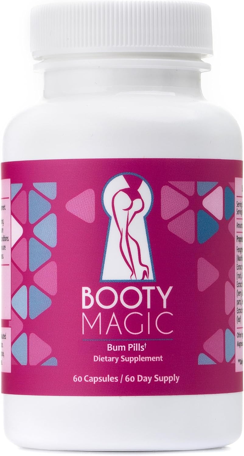 Butt Enhancement Pills – 2 Months Supply of Booty Pills, Bum for…