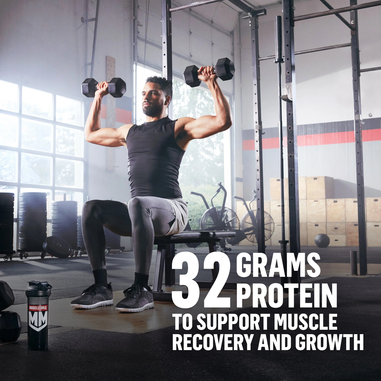 Muscle Milk Genuine Protein Powder, Chocolate, 1.93 Pound, 12 Servings