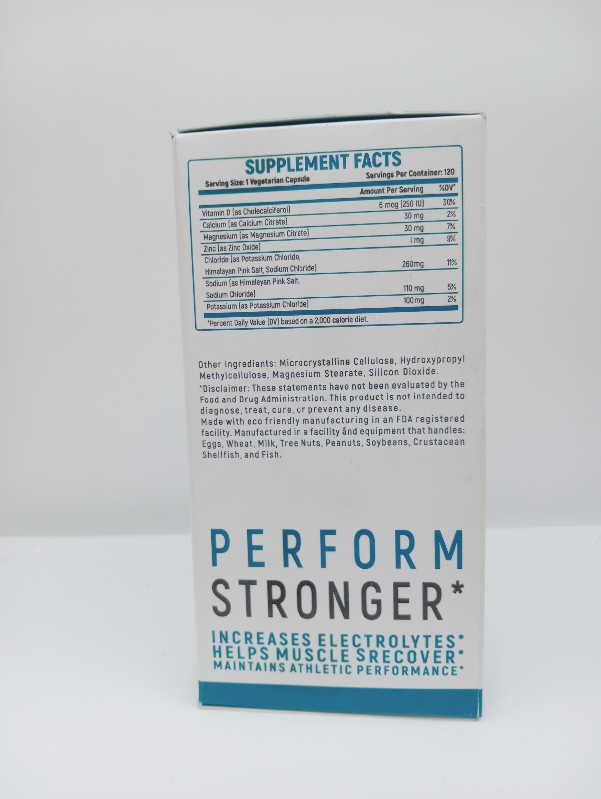 VALI Electrolyte Salts 120 vcaps **NEW SEALED** Exp 8/2026