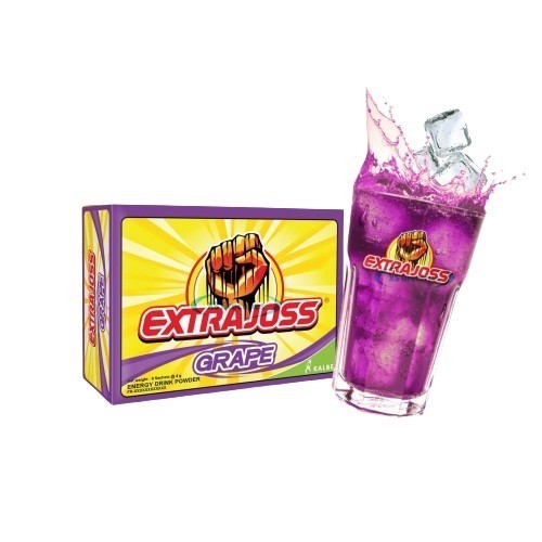 EXTRA JOSS Energy Drink Powder Boost Stamina (Grape Ginseng) 4×6