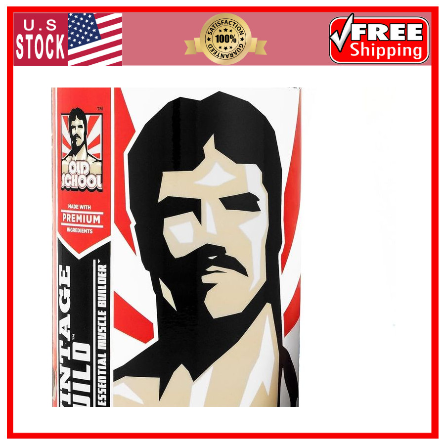 Vintage Build Post-Workout Recovery Powder–Muscle Growth, BCAAs, Creatine, 388g