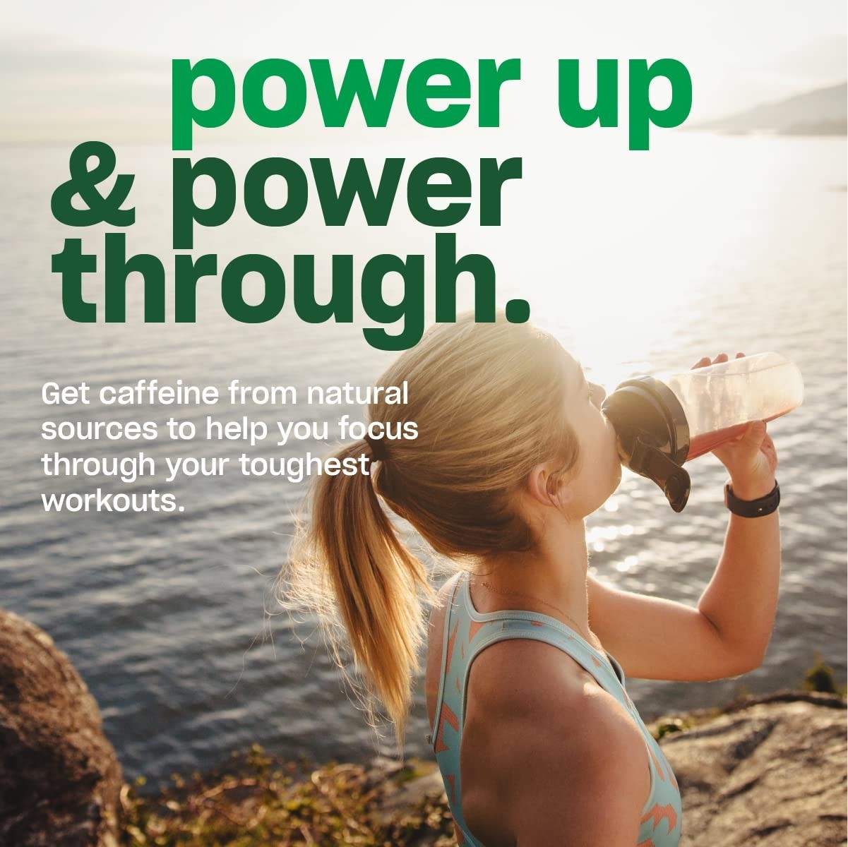 Sugar Free Pre-Workout Powder Energizer – Berry Flavor, Vegan, Keto, Gluten Free