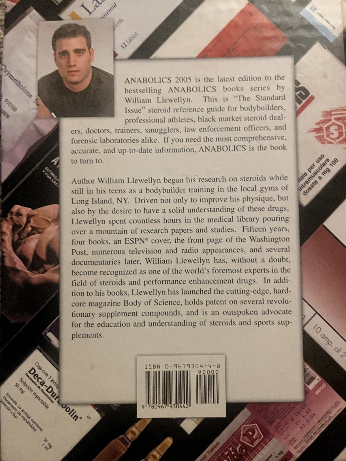 Anabolics 2005 – Hardcover By Llewellyn, William – GOOD condition