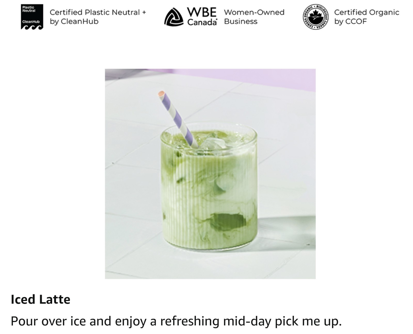Blume SUPERFOOD LATTE BLEND 3.5 oz (25 Ser) Matcha Coconut Flavor BEST BY 08/26