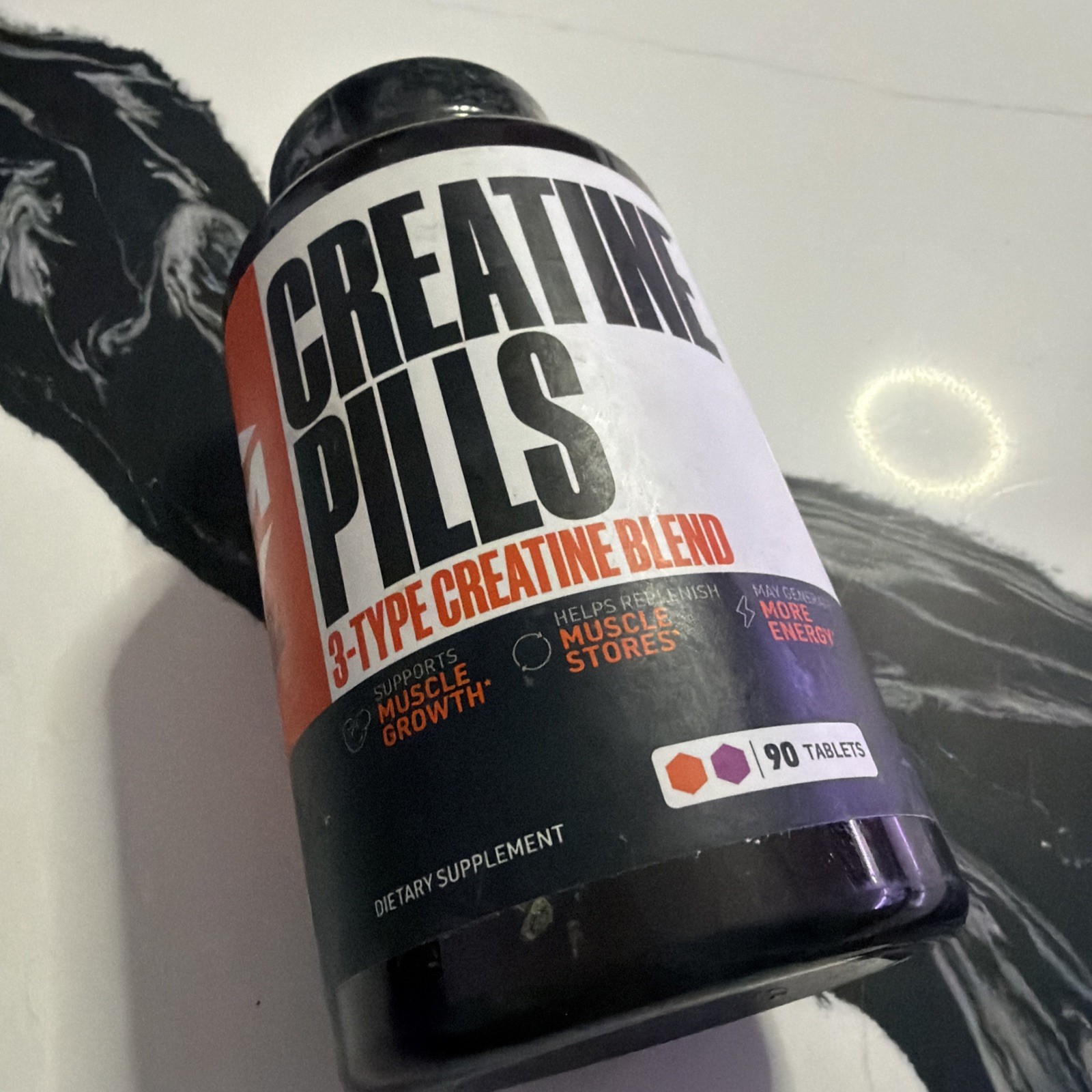Creatine Capsules, 5G Premium 3X Threeatine Pre Workout Bulk Muscle Mass Gain…