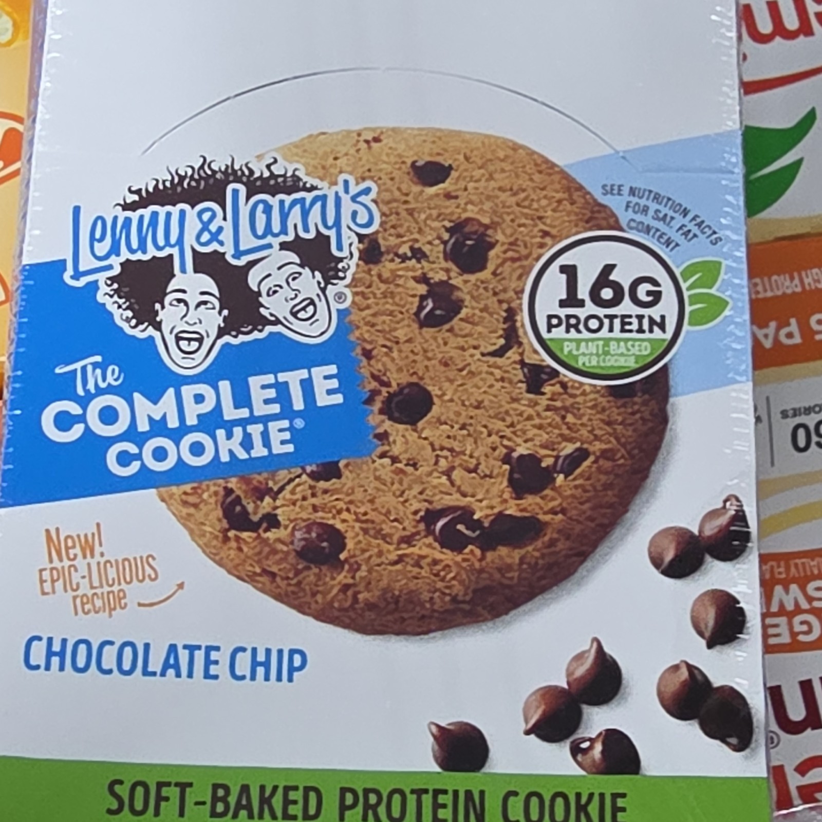 Lenny and Larry’s The Complete Cookie Chocolate Chip – 4 oz 12 pack