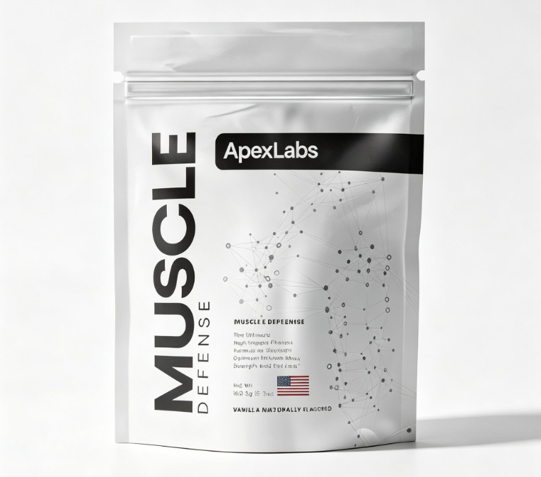Apex Labs Muscle Defense Vanilla 8.57 oz each Pack of 1/2/3 | Dietary Supplement