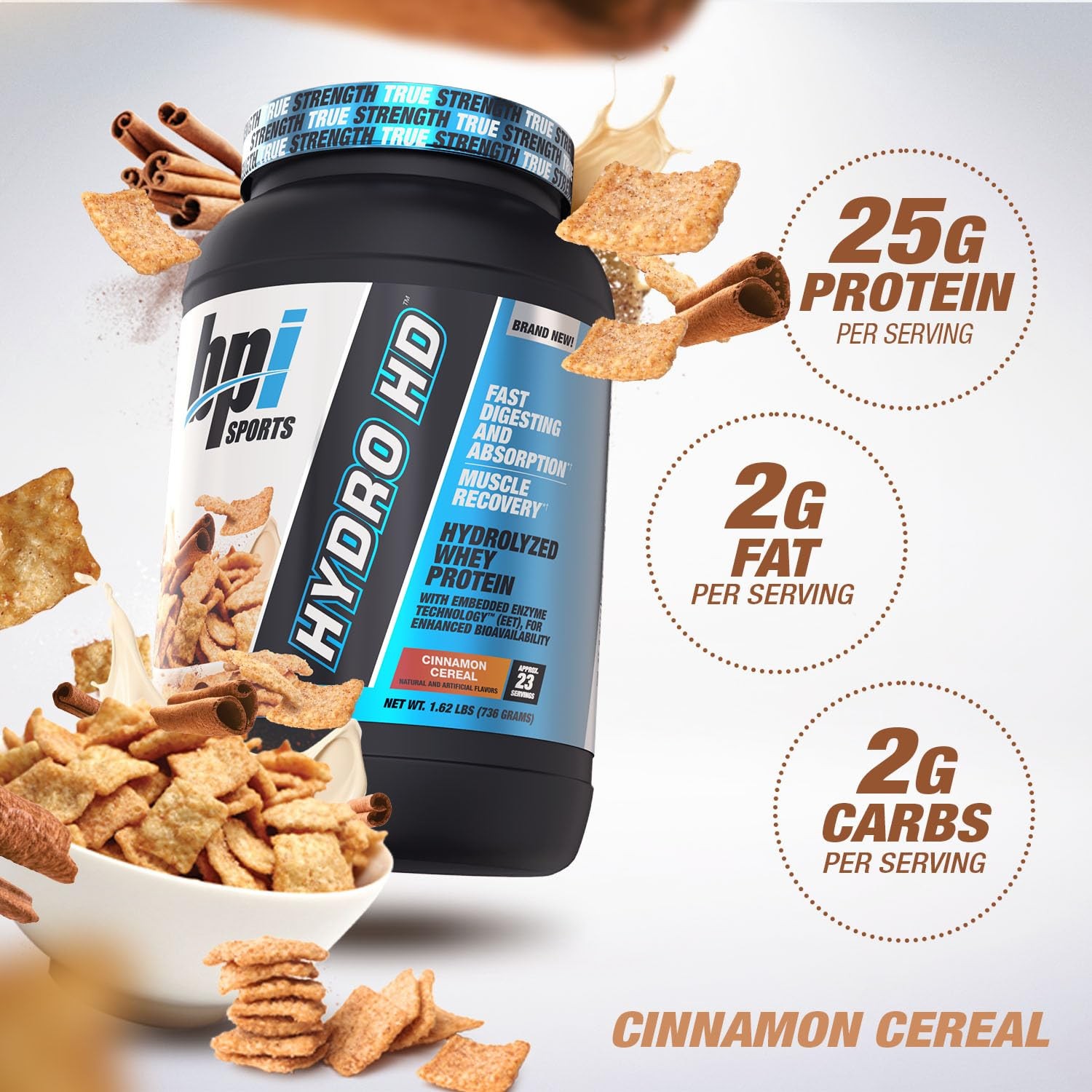 Bpi Sports Hydro Hd – 100 Hydrolyzed Whey Protein Powder – Muscle Growth