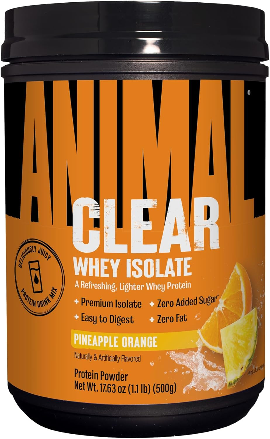 Clear Whey Isolate Protein Powder – Easy to Digest and Mix, 5G BCAA, Deliciously