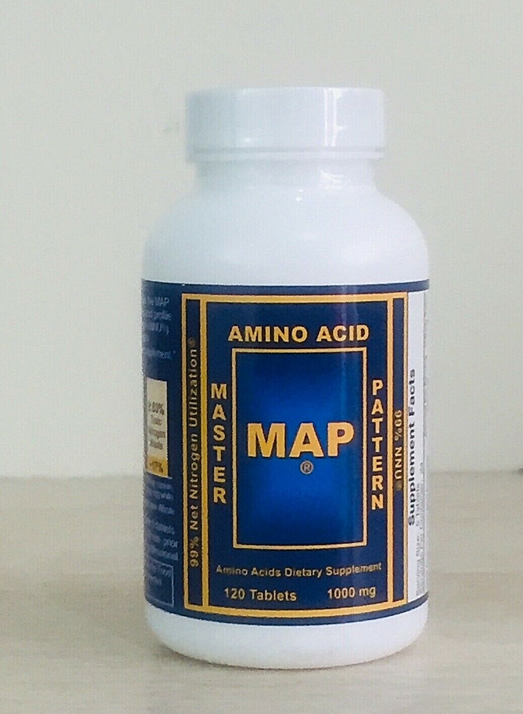 MAP Master Amino Acid Pattern 120 ct Digestive Friendly Muscle & Tissue Repair
