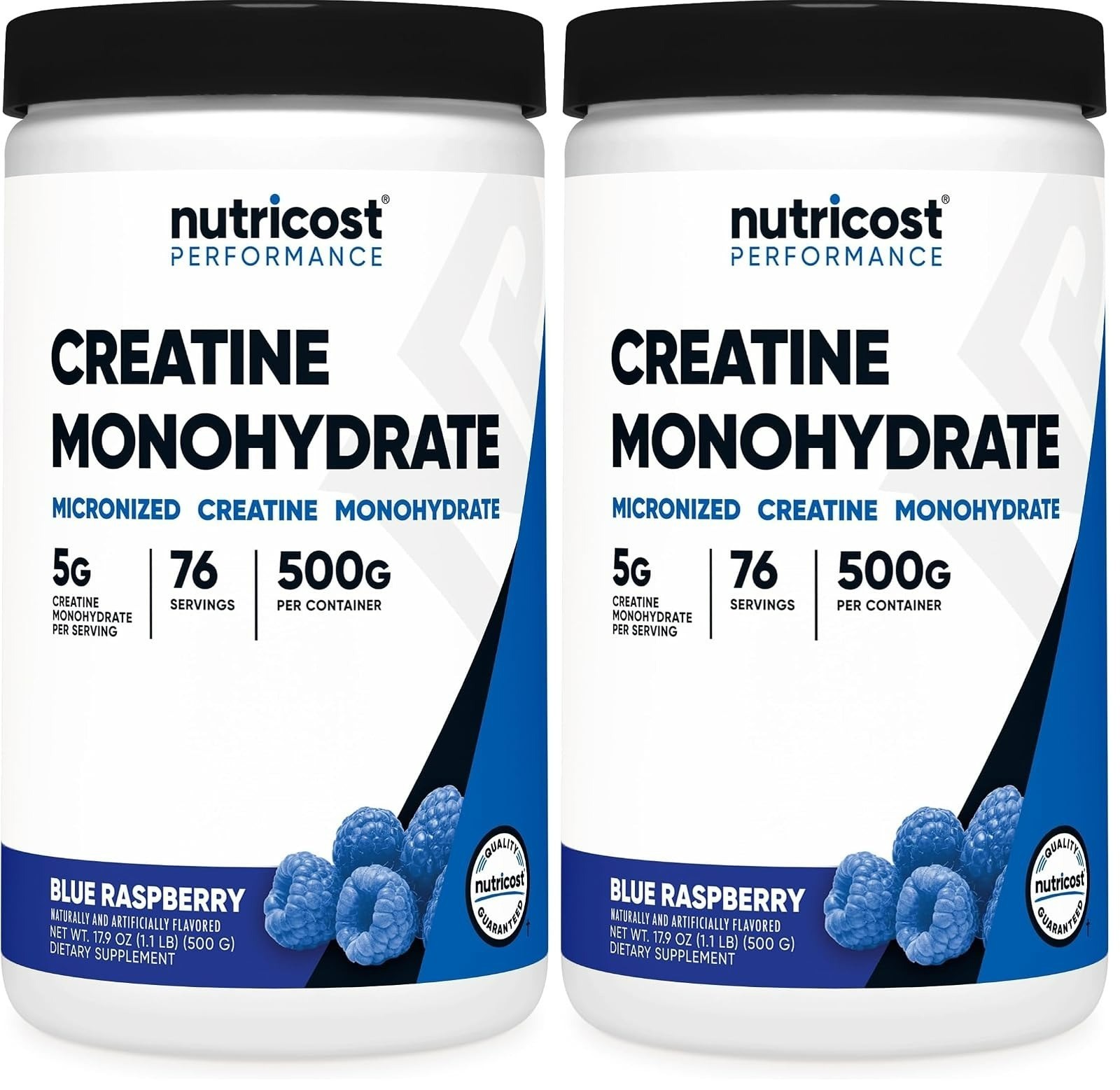 Nutricost Creatine Monohydrate Powder 500G | 100 Servings | Unflavored