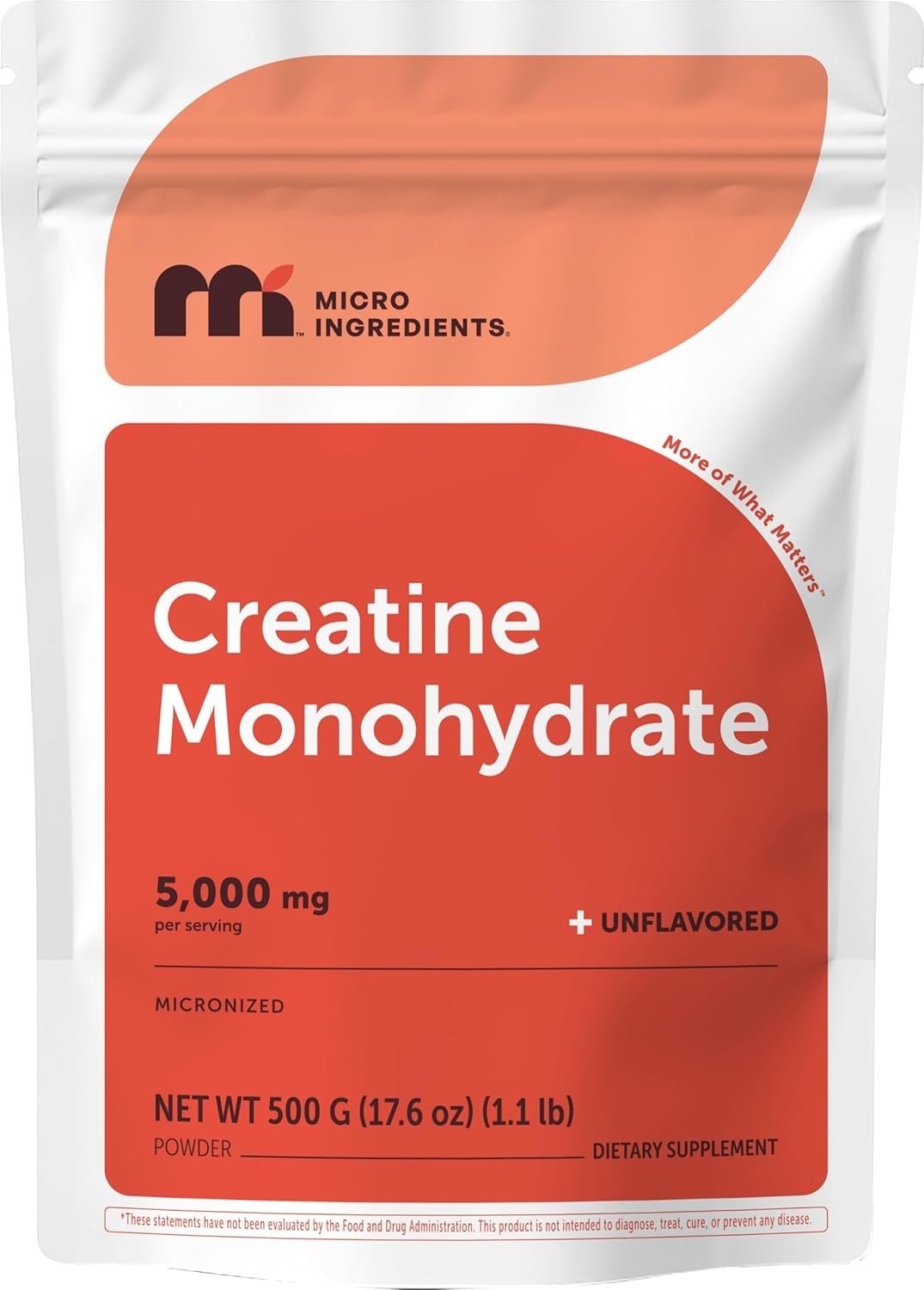 Micronized Creatine Powder 1.1 Pounds – , Unflavored, Energy Boost