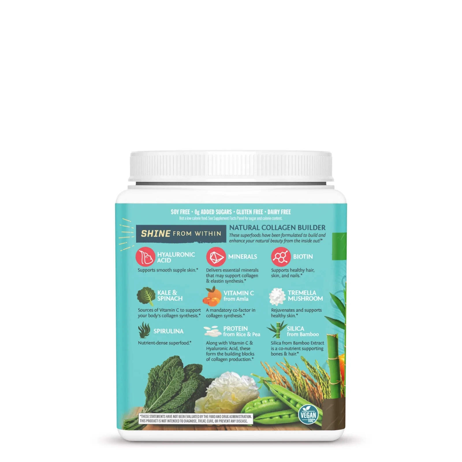Sunwarrior – Collagen Building Protein Peptides | Drink Mix, Coffee, 1.1 Lb/500g