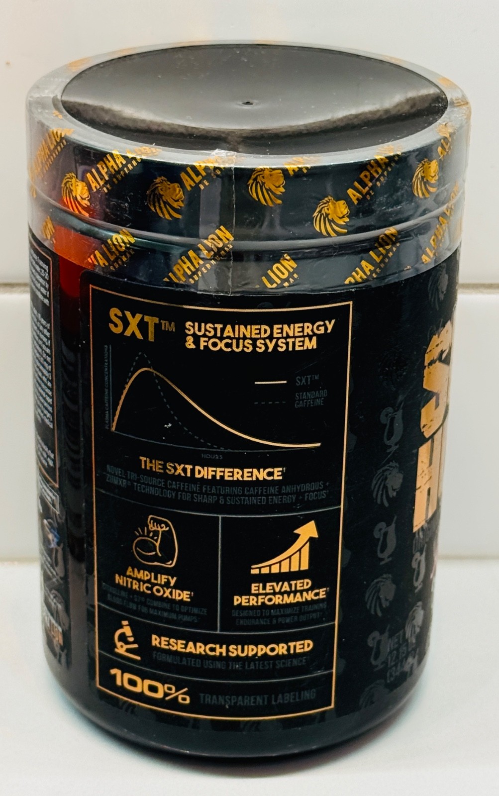 Alpha Lion Super Human PRE Original Pre-Workout 21 Servings Miami Vice Flavor