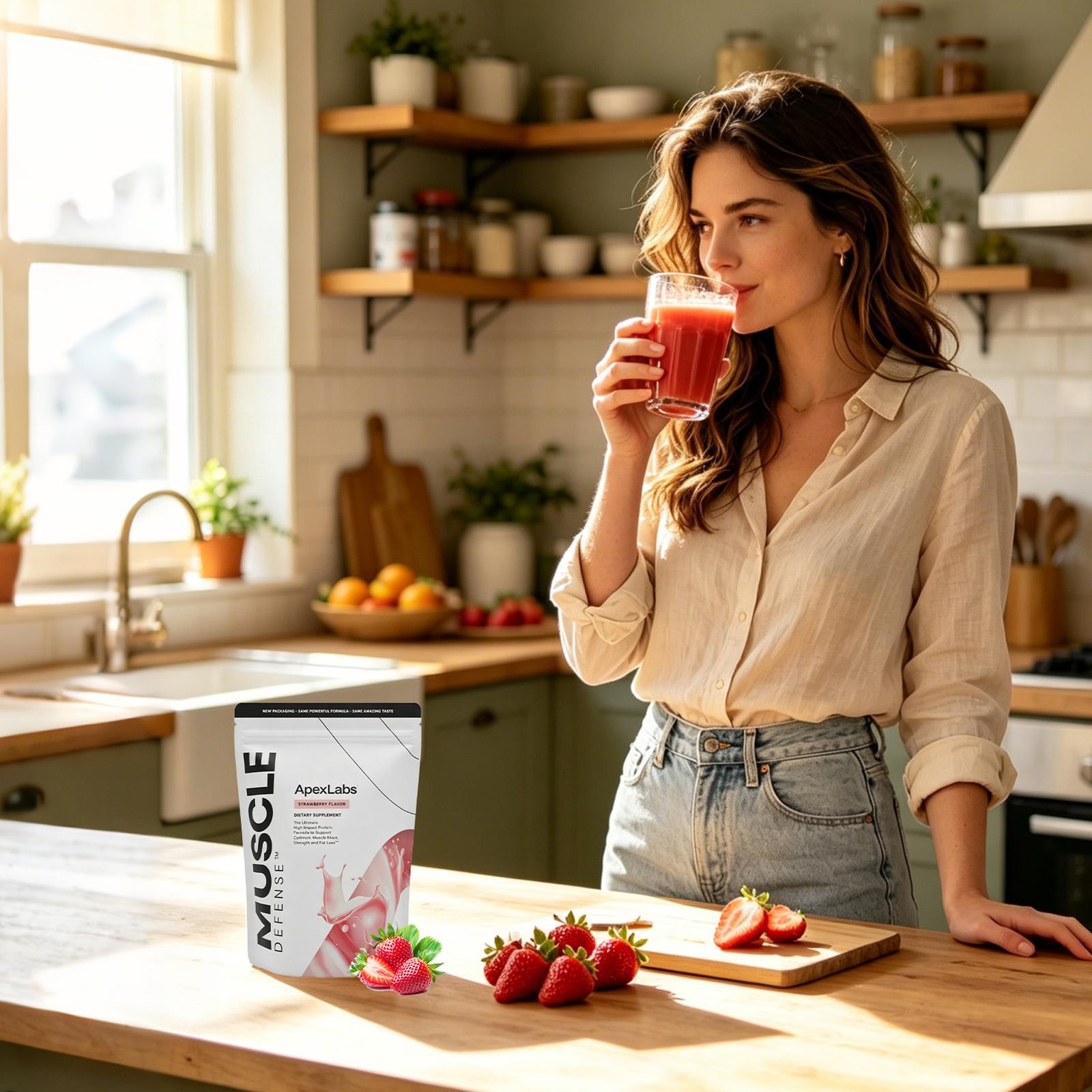 Muscle Defense Strawberry – From ApexLabs
