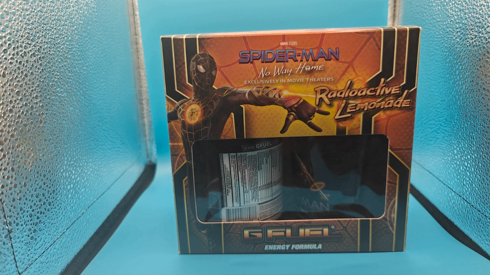 G Fuel Spider-Man Radioactive Lemonade Gfuel Collectors Box Complete set of 3