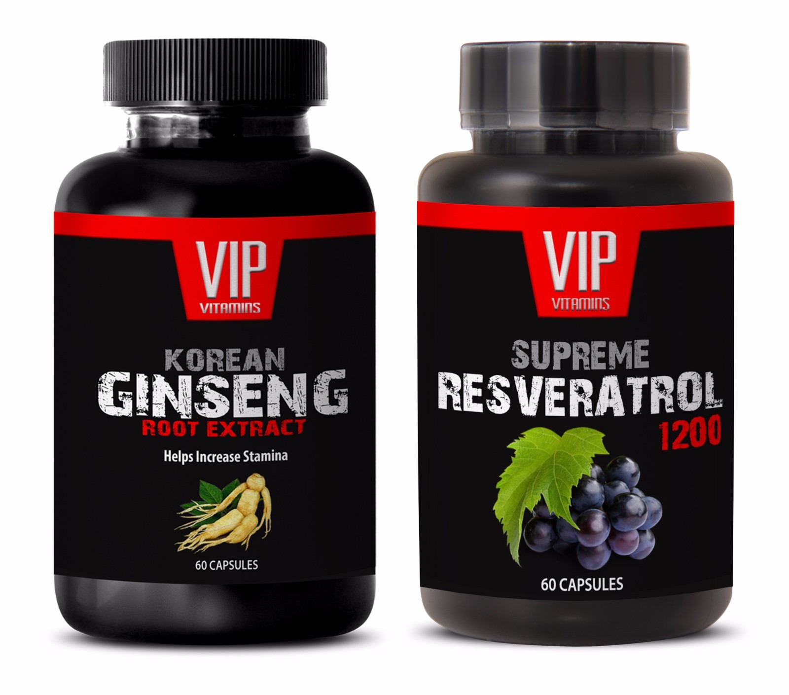 Libido increaser – KOREAN GINSENG – RESVERATROL COMBO – resveratrol liquid