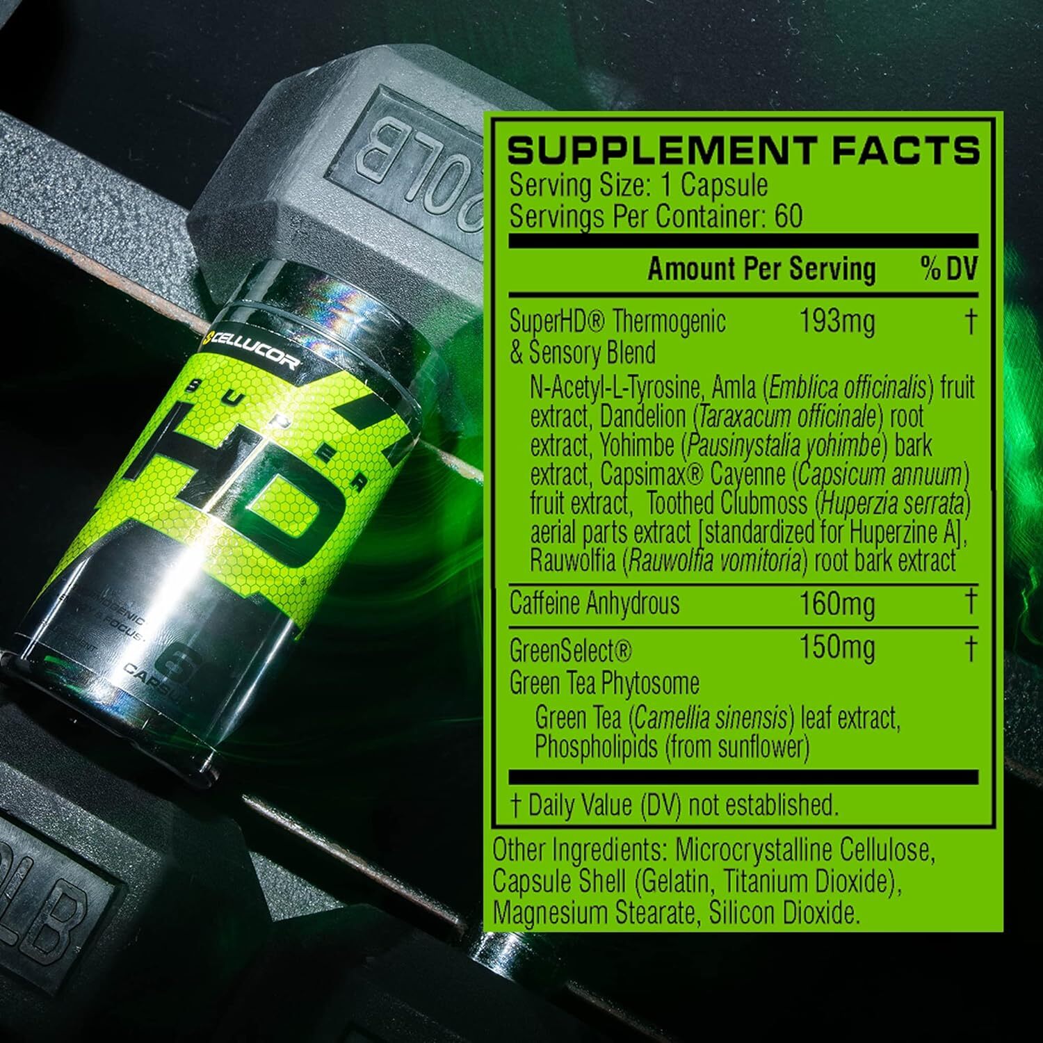 Cellucor SuperHD High-Definition Fat Burner – ALL SIZES!! PILLS & POWDER