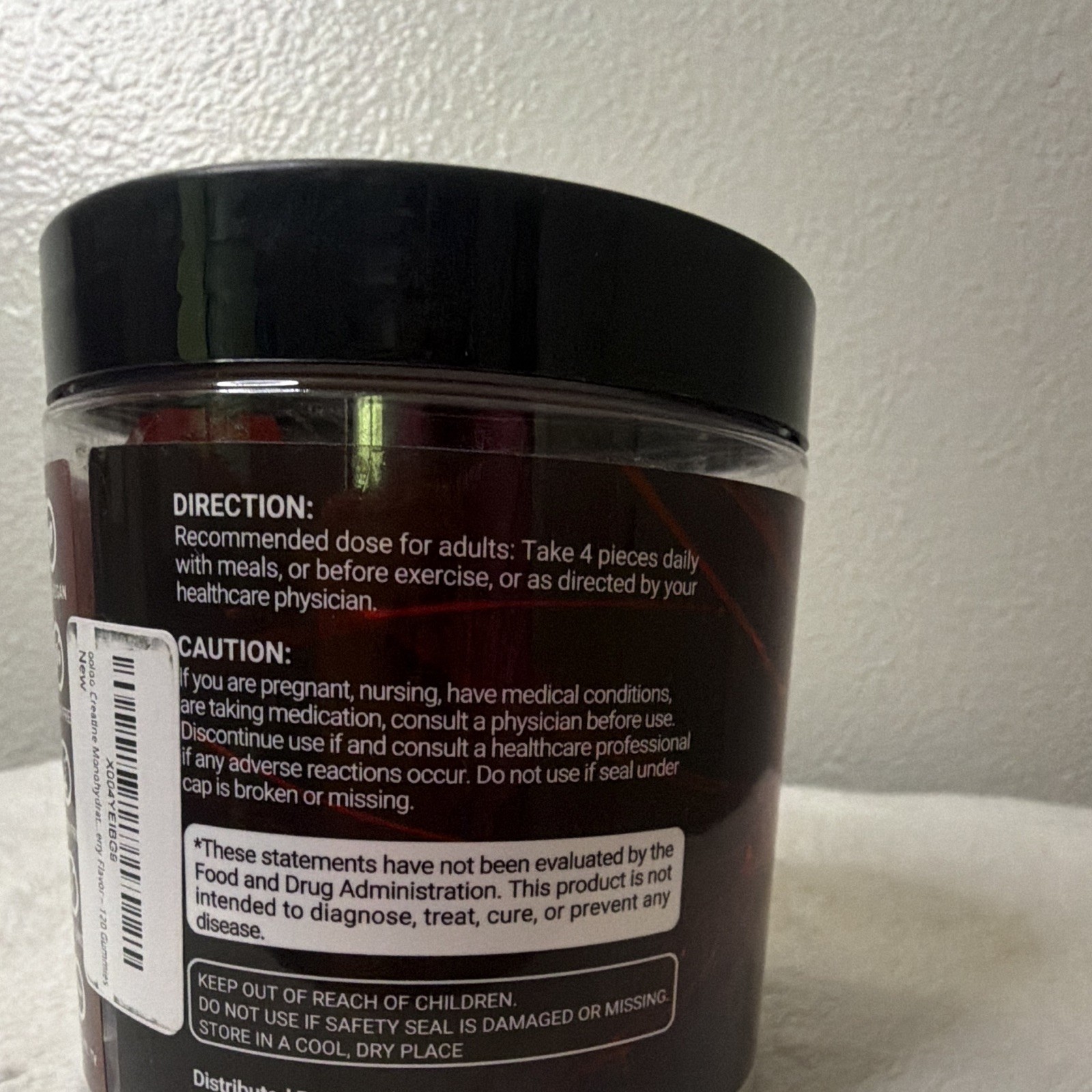oofoo Creatine Monohydrate Gummies 9000mg/Serving 120 Vegan Mixed Berry