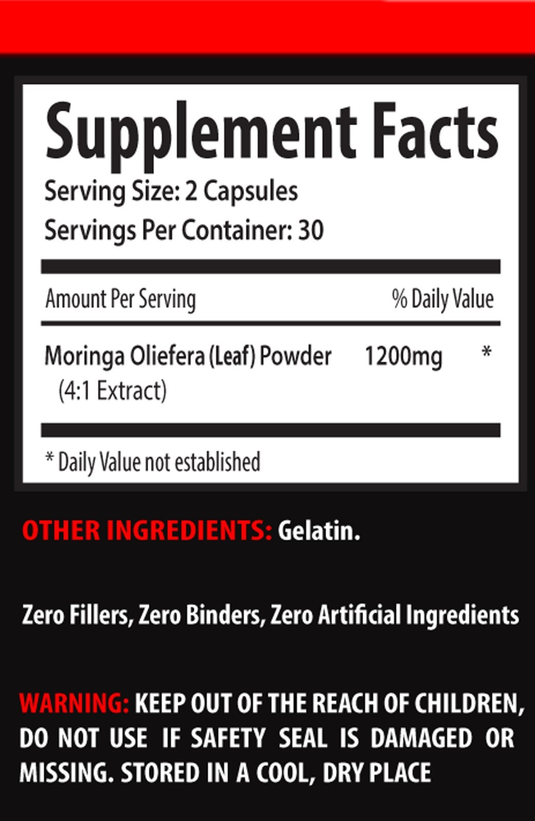 weight loss appetite suppressant – MORINGA OLEIFERA – moringa vitamins – 3B