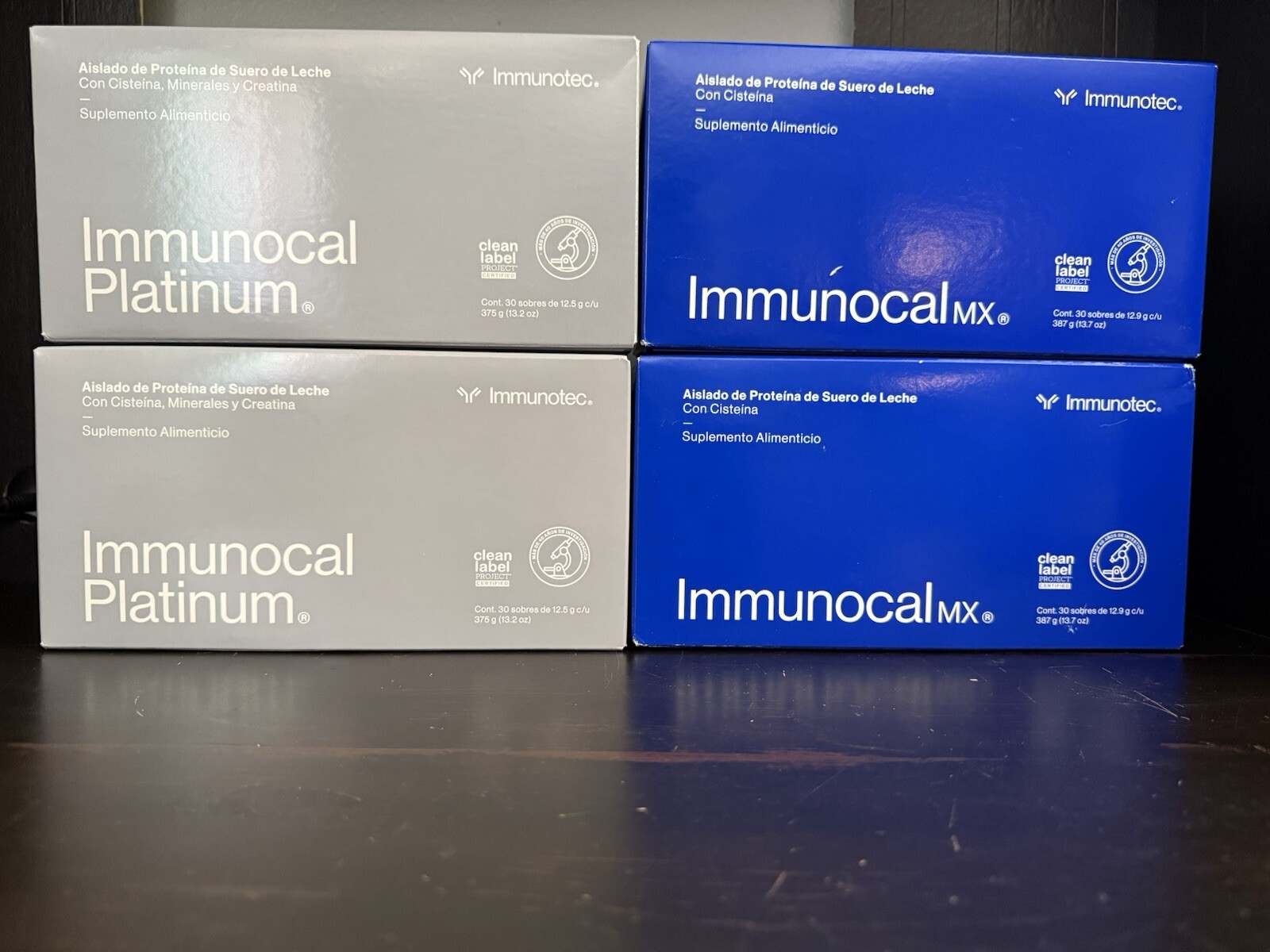 2 Immunocal Platinum 2 Immunocal Mx