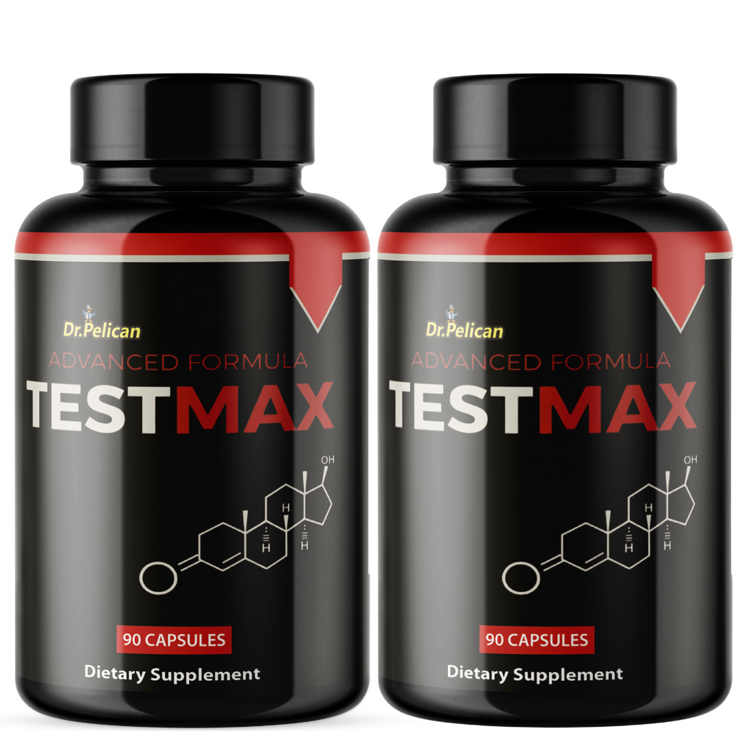 Test Max- Bodybuilding & Men’s Health Support- 2 Bottles- 180 Capsules