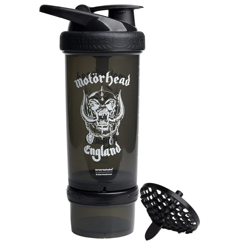 New! Smartshake Revive – MOTORHEAD – Shaker Bottle With Storage (25 oz)