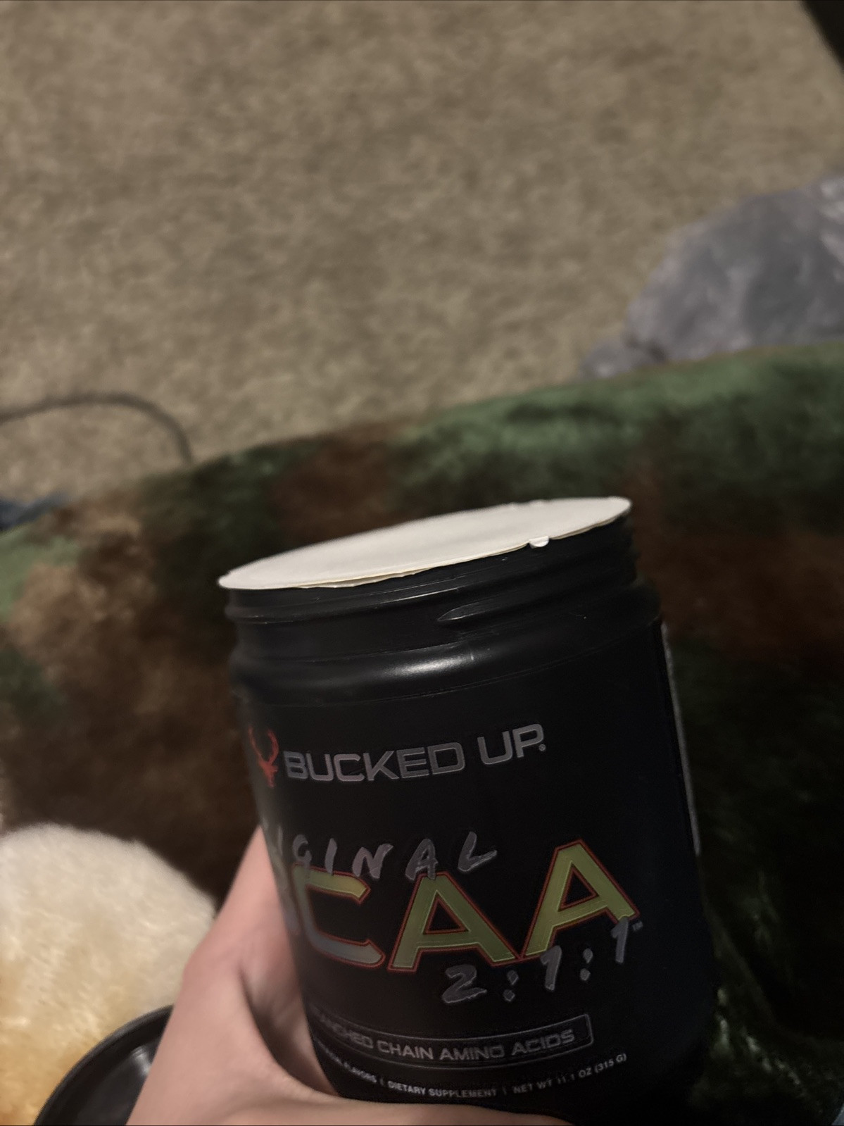 Bucked Up – Original BCAA 2:1:1 Workout Supplement Blue Pineapple NEW SEALED