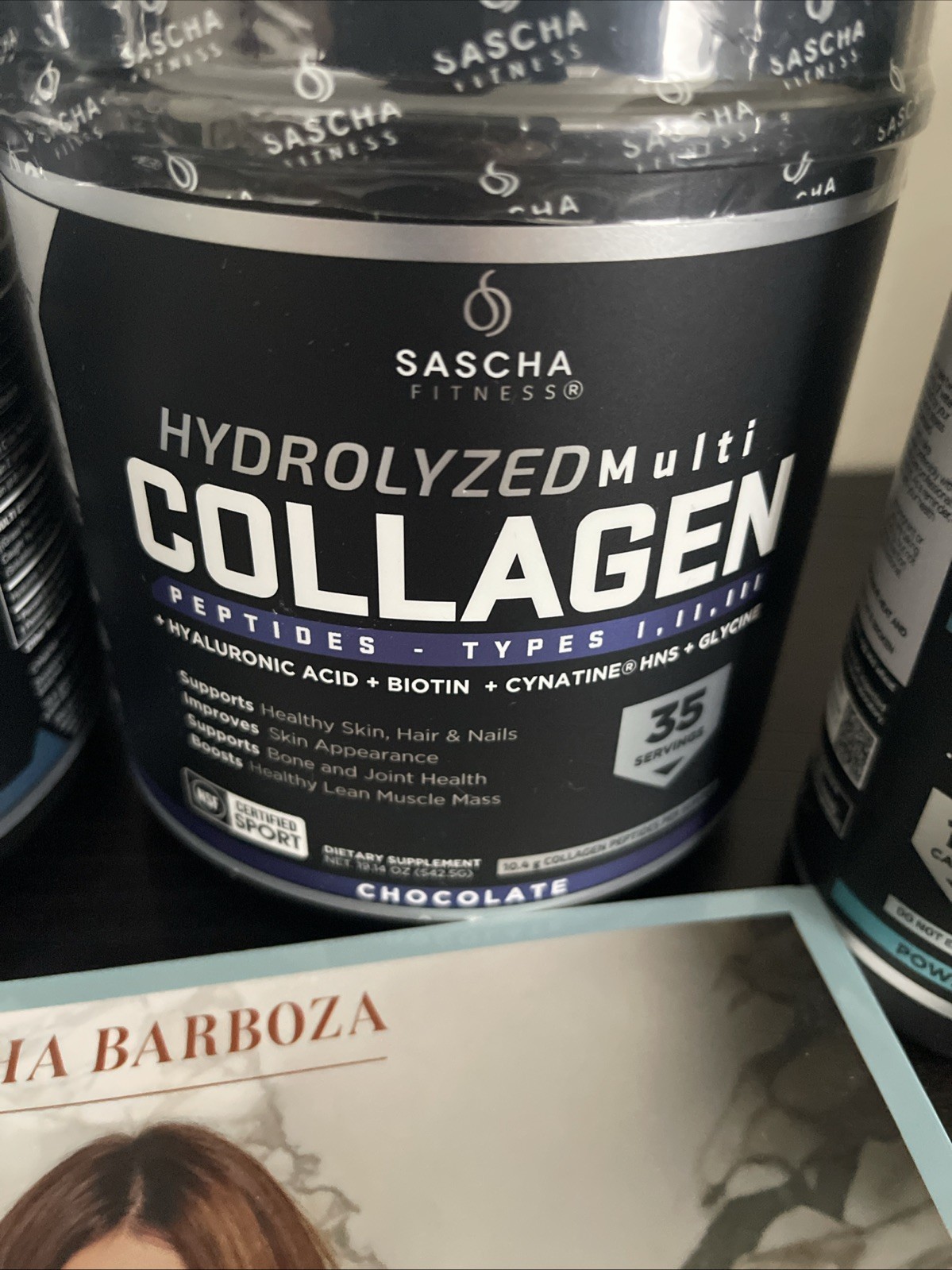 Sascha Fitness Combo 2 Collagen, 1 Restore, & Gift Book Recetas