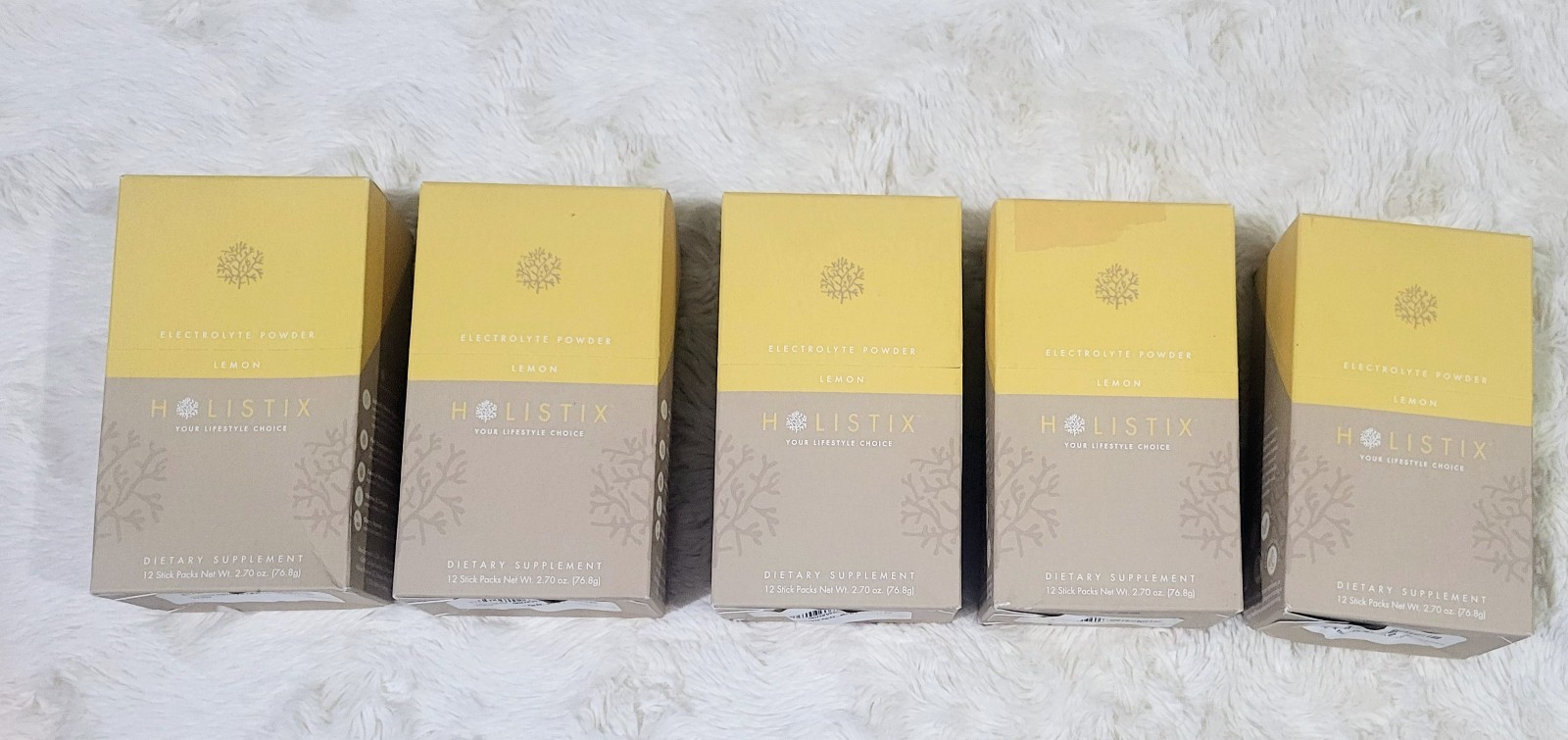(5)Holistix Electrolyte Powder Lemon Zero Sugar Hydration Drink 3/26✍️