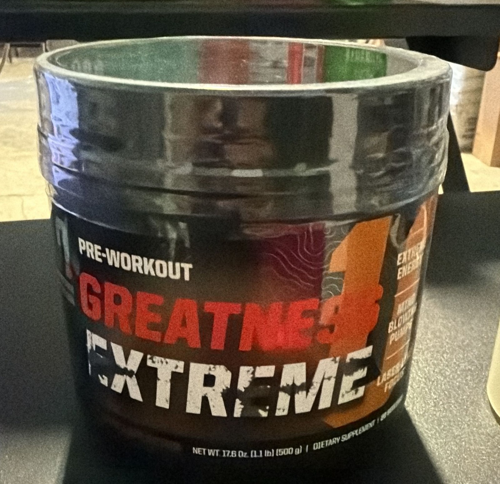 unidefined nutrition pre workout Greatness Extreme citrus explosion 500 g