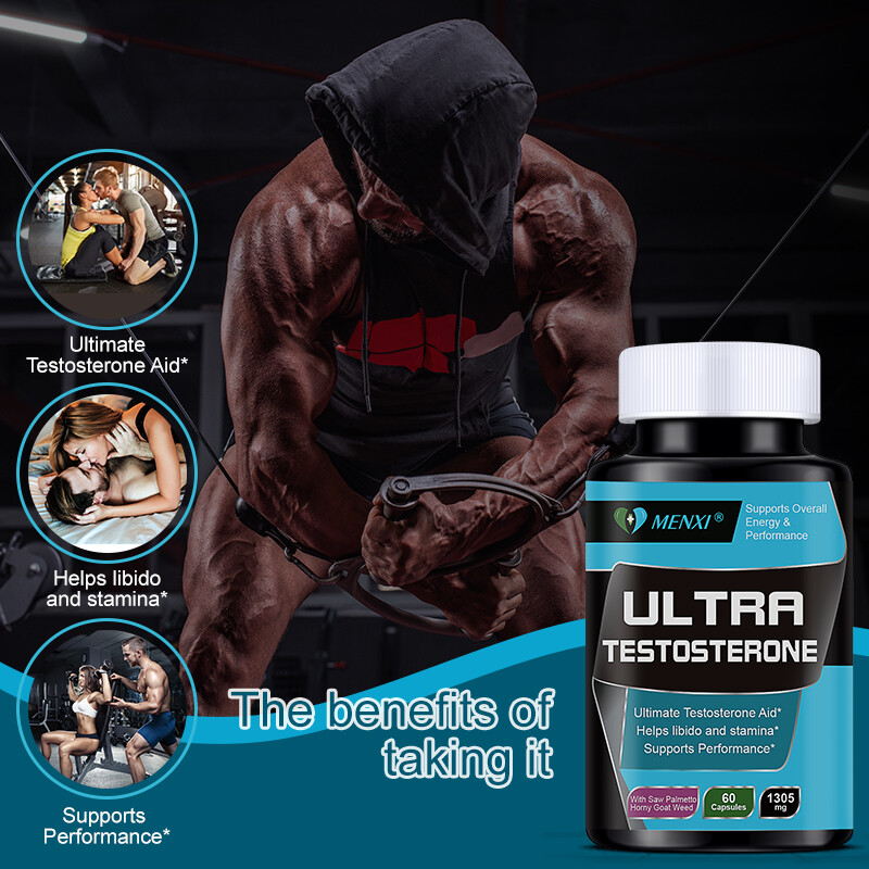 #1 Testosterone Booster, Male Enhancement Muscle Strength & Growth Boost Energy