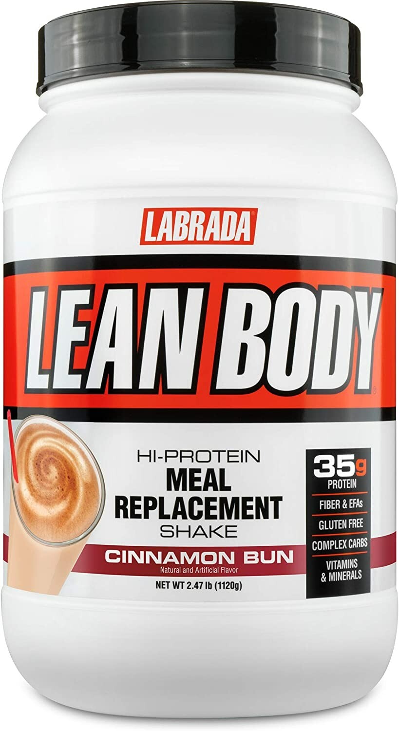 Labrada Lean Body Hi Protein Meal Replacement Shake 2.47lb Tubs Pick Flavor New