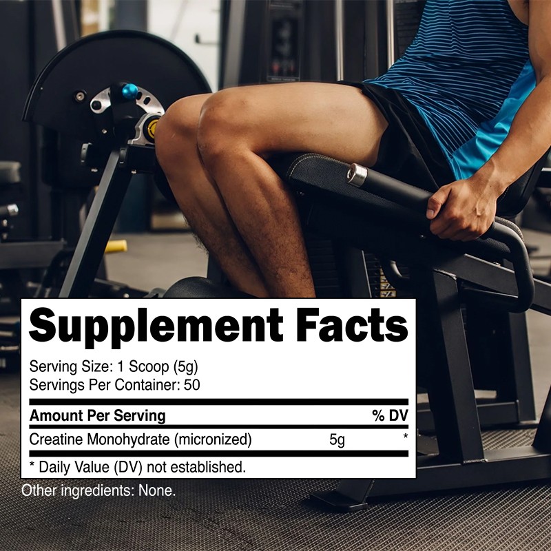 Ultra Micronized Creatine Monohydrate Powder Muscle gain 5g per serving 150/250g