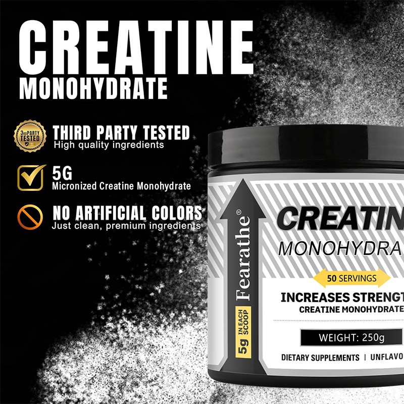 Creatine Monohydrate Micronized Powder Improve Muscle Growth Enhance Endurance