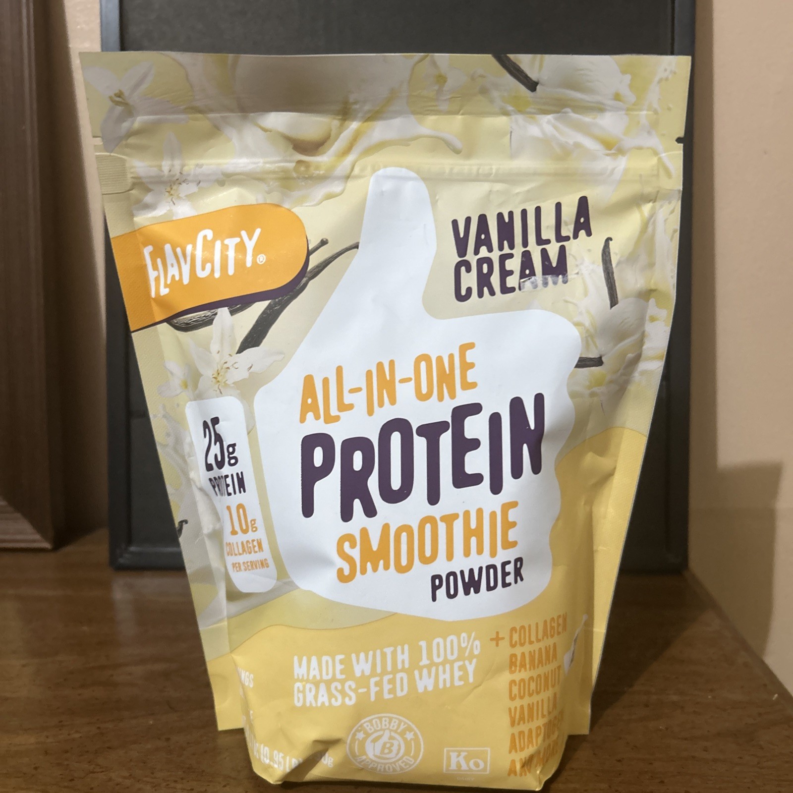 FlavCity Protein Smoothie Powder – 10 Servings – Vanilla Cream