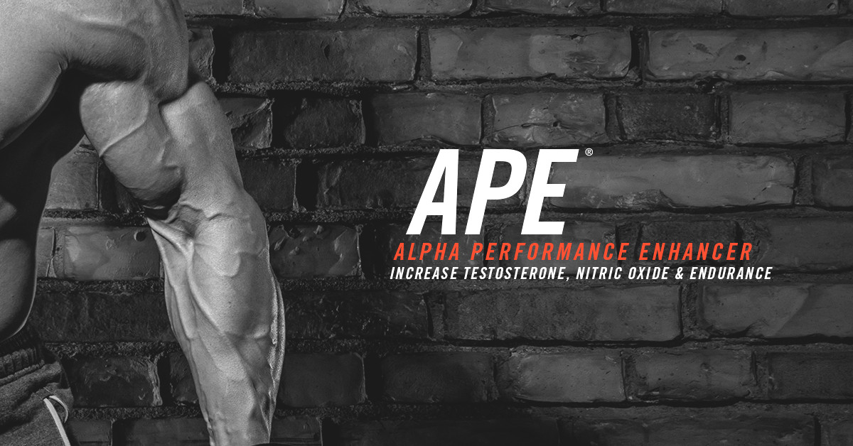 Athletic Edge APE Alpha Male Performance Enhancer Test Booster 40 caps *2 Pack*